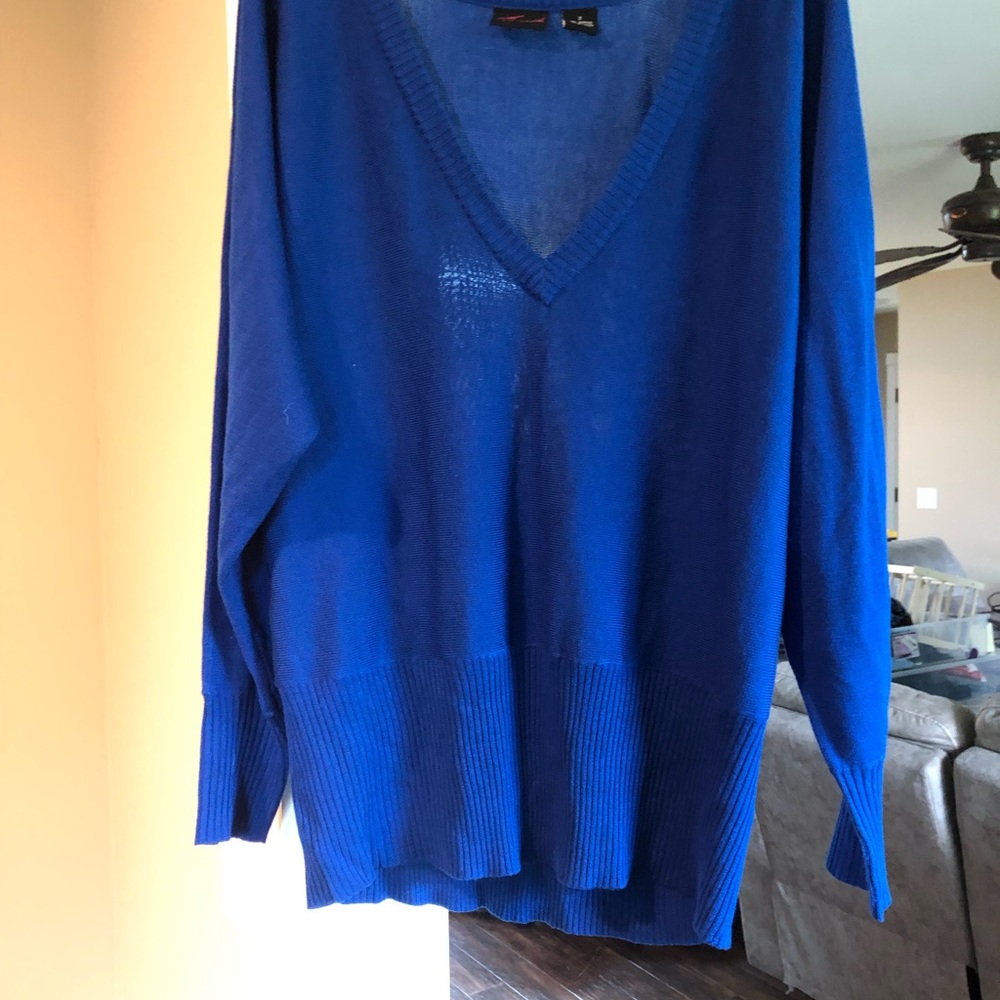 Torrid royal blue slim cut sweater sz 2